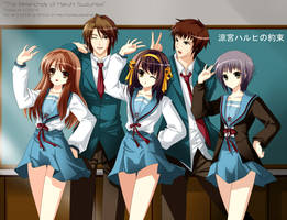 Haruhi 'Let's Pose'