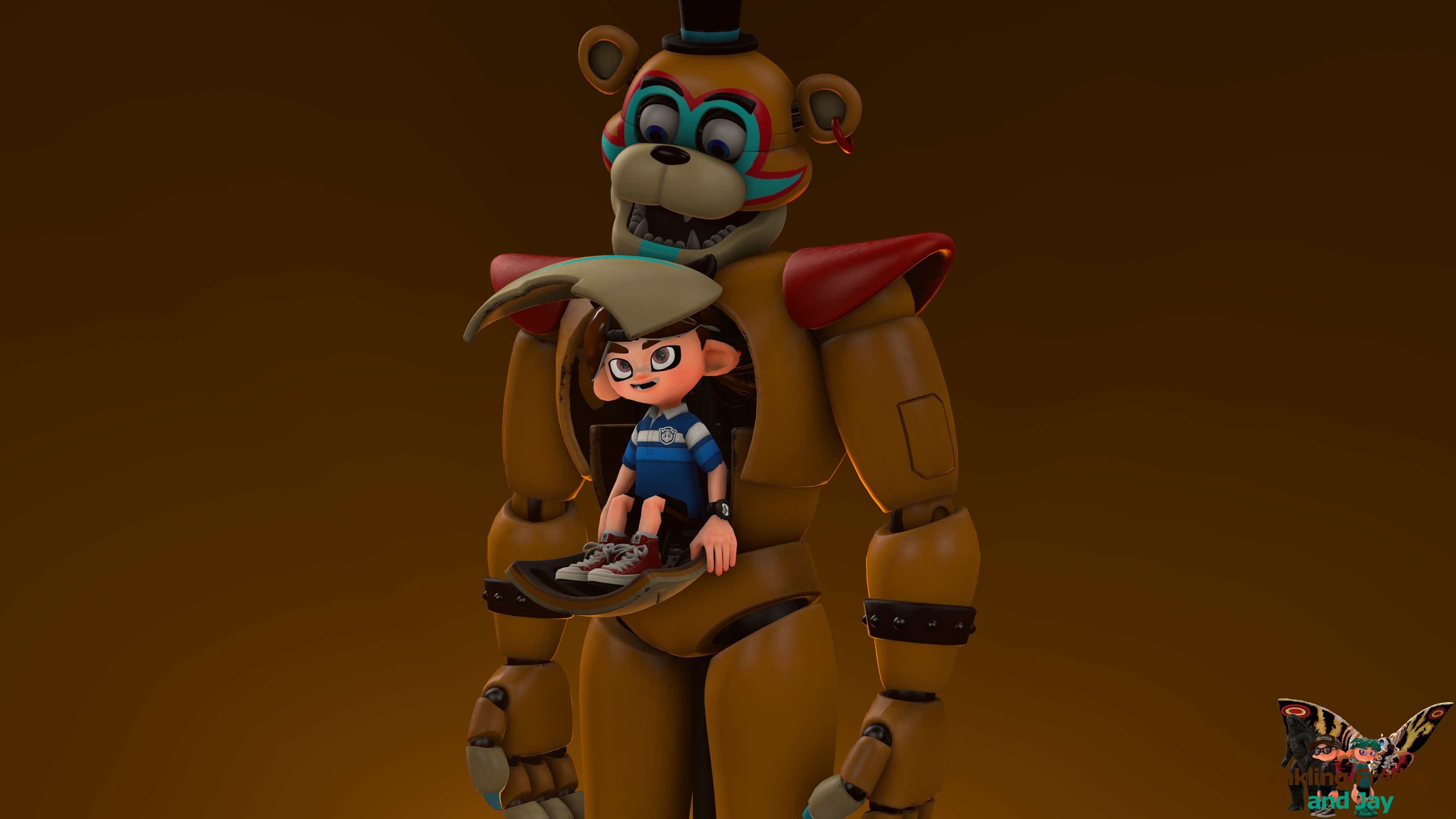 Freddy and Gregory by Roanimations on Newgrounds