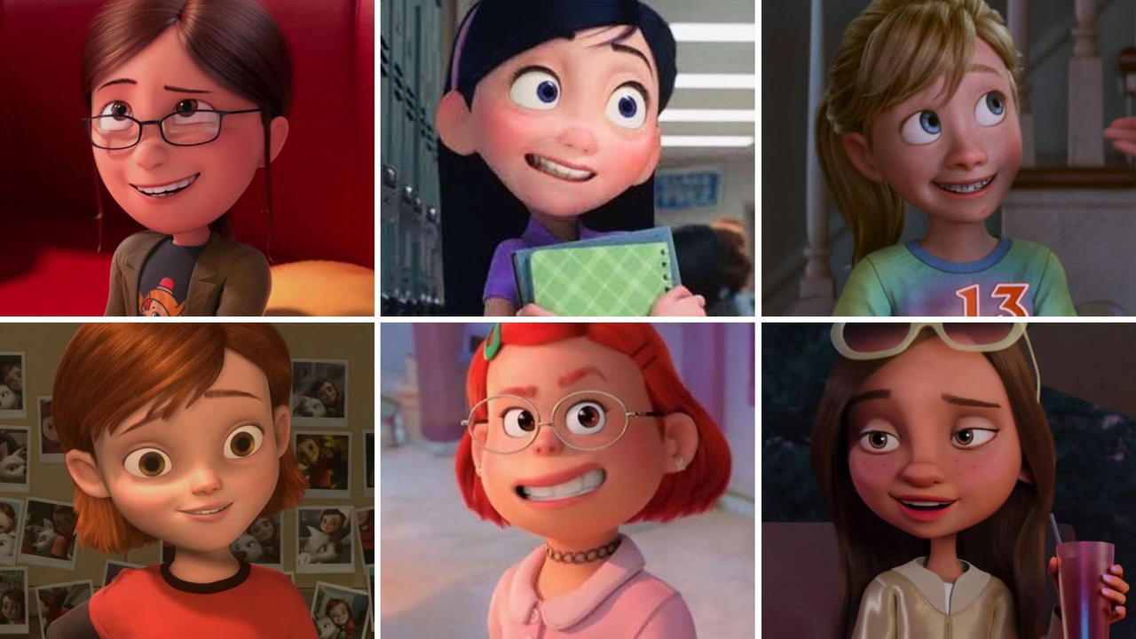 Margo, Violet, Riley, Penny, Mei, Savannah Happies by SRStudiosFanclub ...