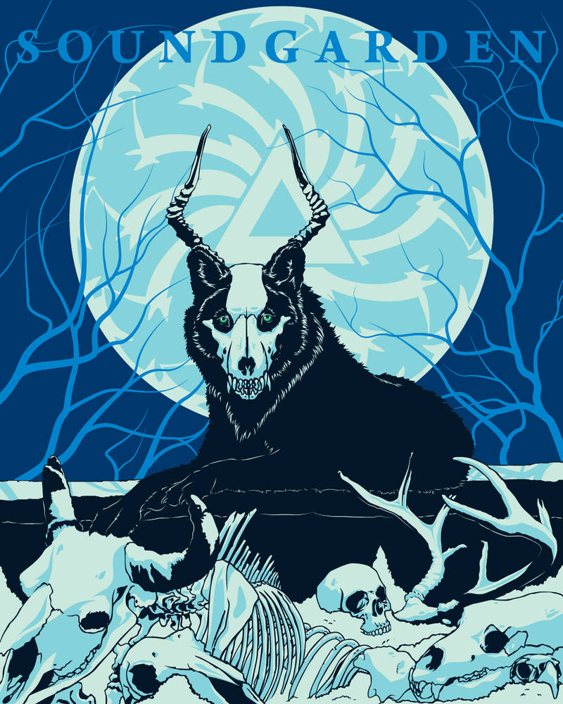 Soundgarden-King-Animal-Poster-Design by whitefoxdesigns on DeviantArt