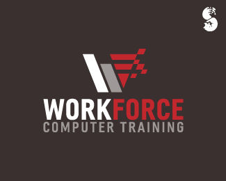 WorkForce-Computer-Training-Logo by whitefoxdesigns on DeviantArt