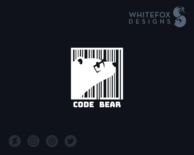 Code-Bear-Logo by whitefoxdesigns on DeviantArt