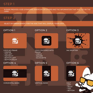 BUSINESS CARD OPTIONS