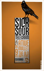 flyer_sick sour telegram_crow