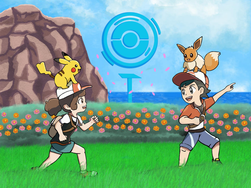 Pokemon Lets Go! by yaystrawberrypie on DeviantArt