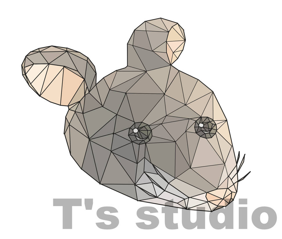Polygon Rat by Taweerush on DeviantArt