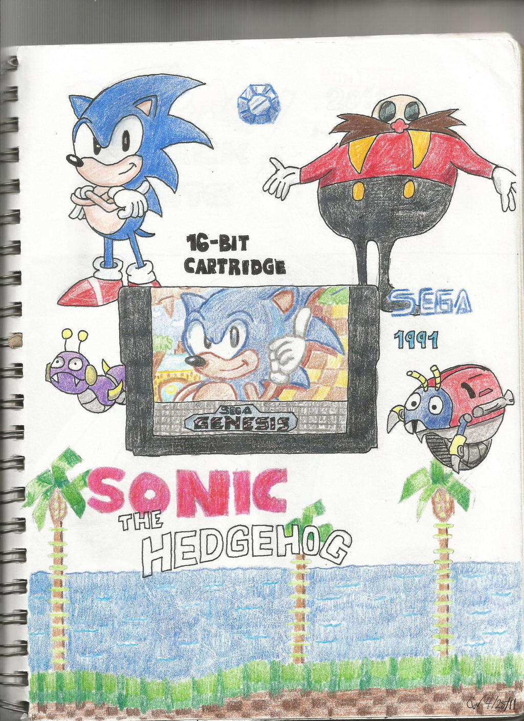 Sonic the Hedgehog by MegaSilverX1 on DeviantArt