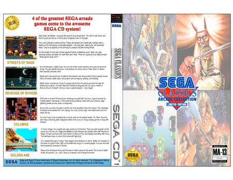 Sega Classics Arcade Collection cover
