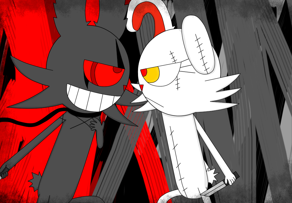 Bloody Bunny VS Dark Rabbit by DepuradorTT on DeviantArt
