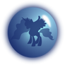 Princess Luna Ball Blue