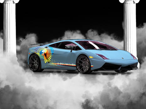 RainbowDash - Lamborghini Gallardo