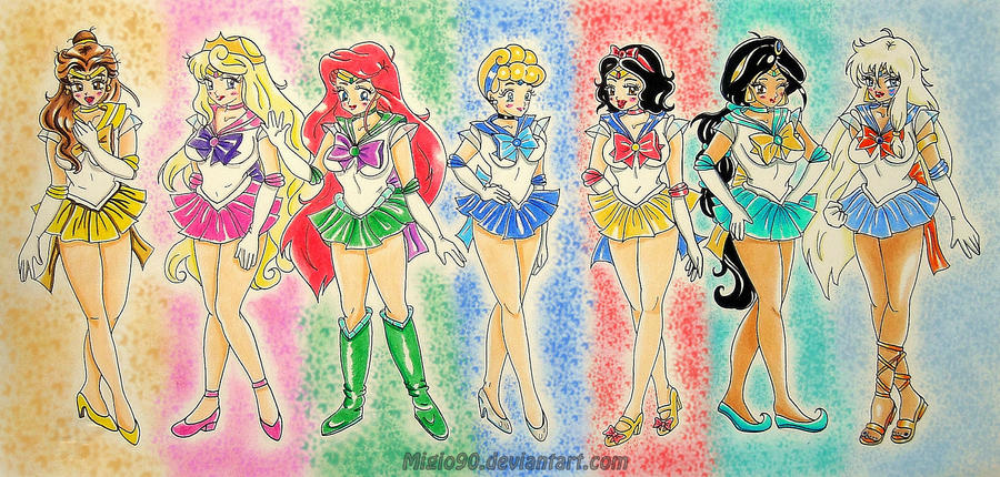 Sailor Disney by migio90 on DeviantArt Sailor Disney by migio90 on DeviantArt
