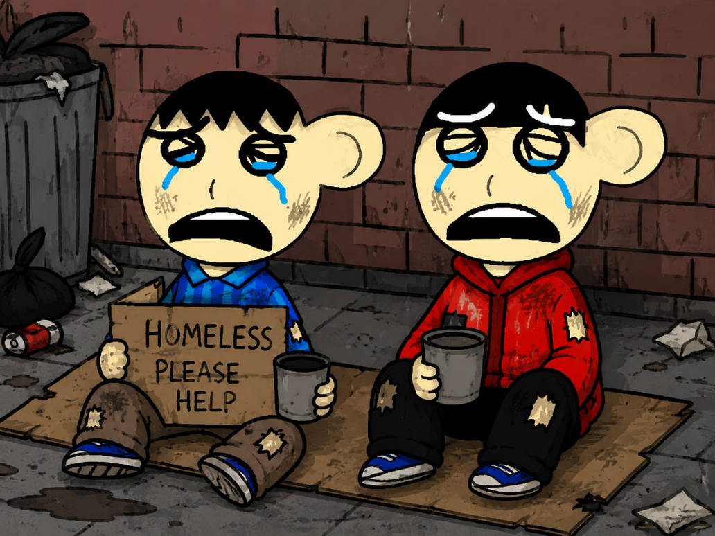 Js Being Homeless colin2andnessn6 get homeless by darknaigZ1900 on DeviantArt