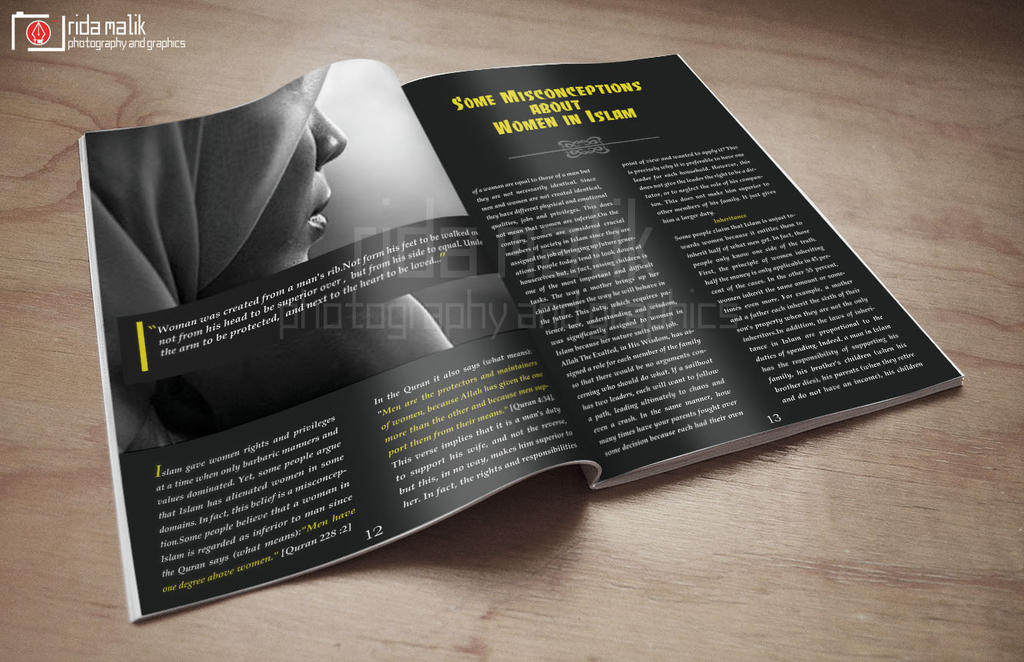 Magazine Design - Inner Pages by rida-m on DeviantArt
