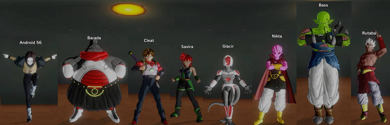 Dragon Ball Xenoverse Full Crew
