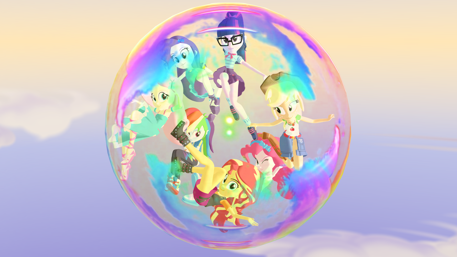 (Commission) Humane 7 Bubble Float by BubbleLover64 on DeviantArt