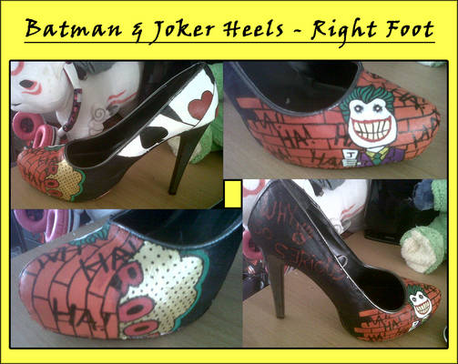 WIP Batman and Joker Heels