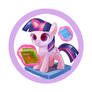 Filly badge series - Twilight Sparkle
