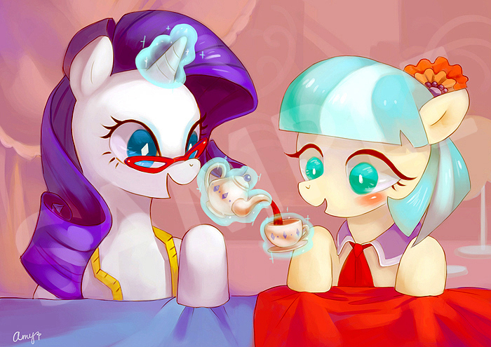 Rarity and Coco