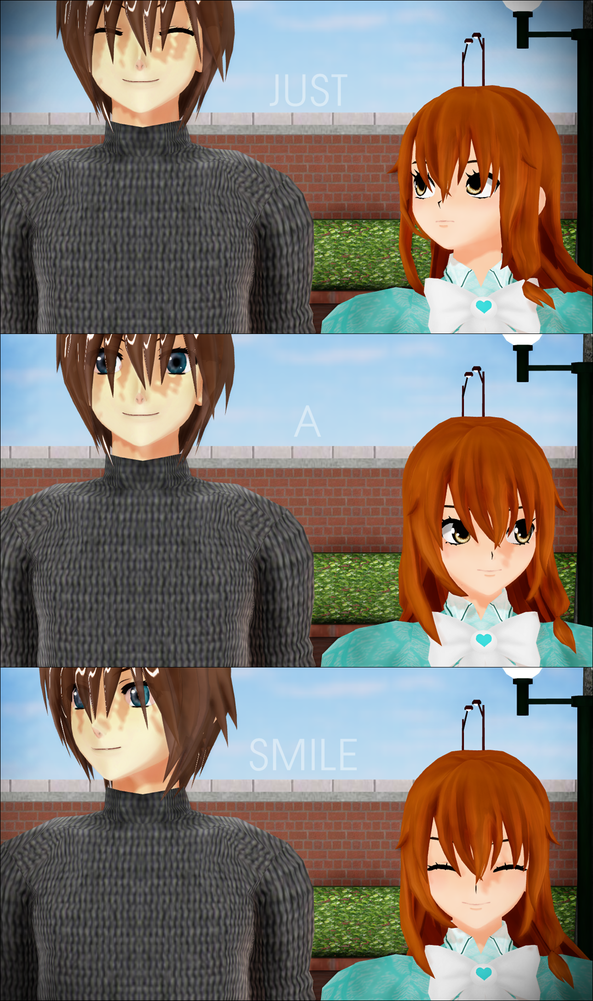 MMD Just a Smile