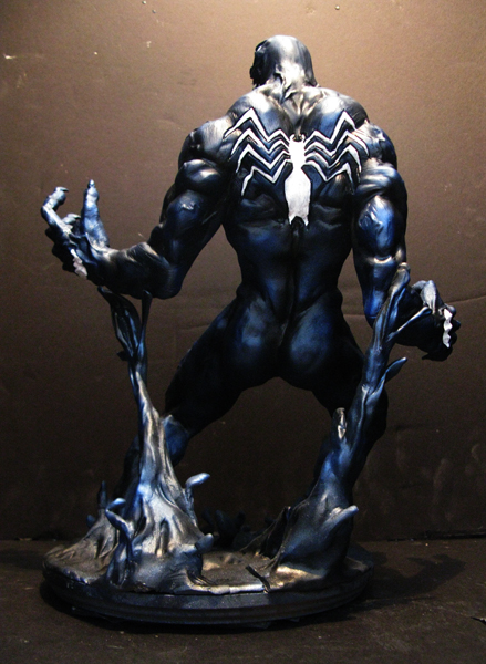 Venom painted back view