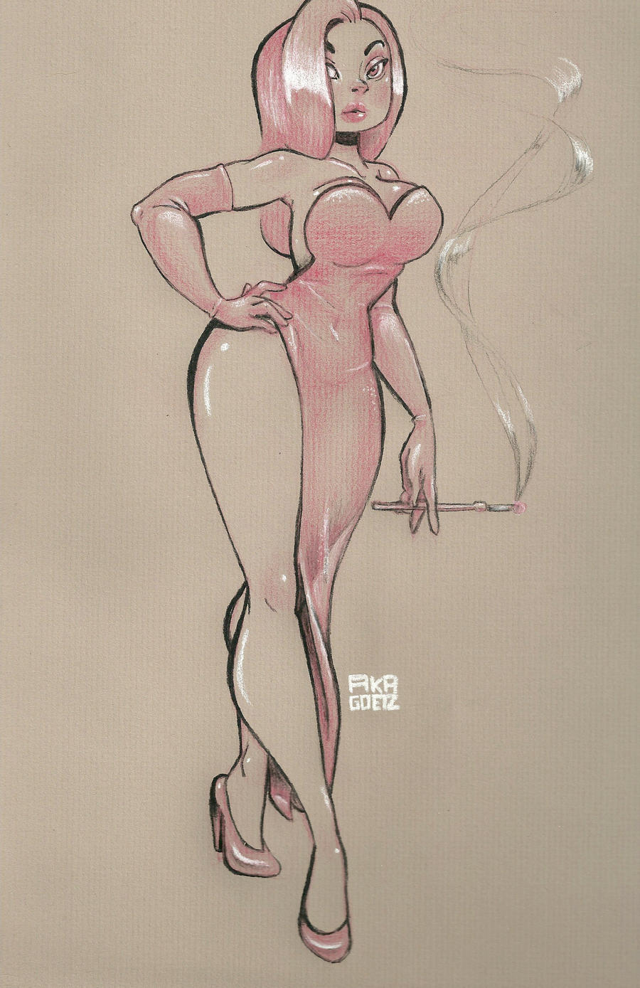 Jessica Rabbit Pinup