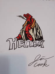 Hellboy, by jimdragonx