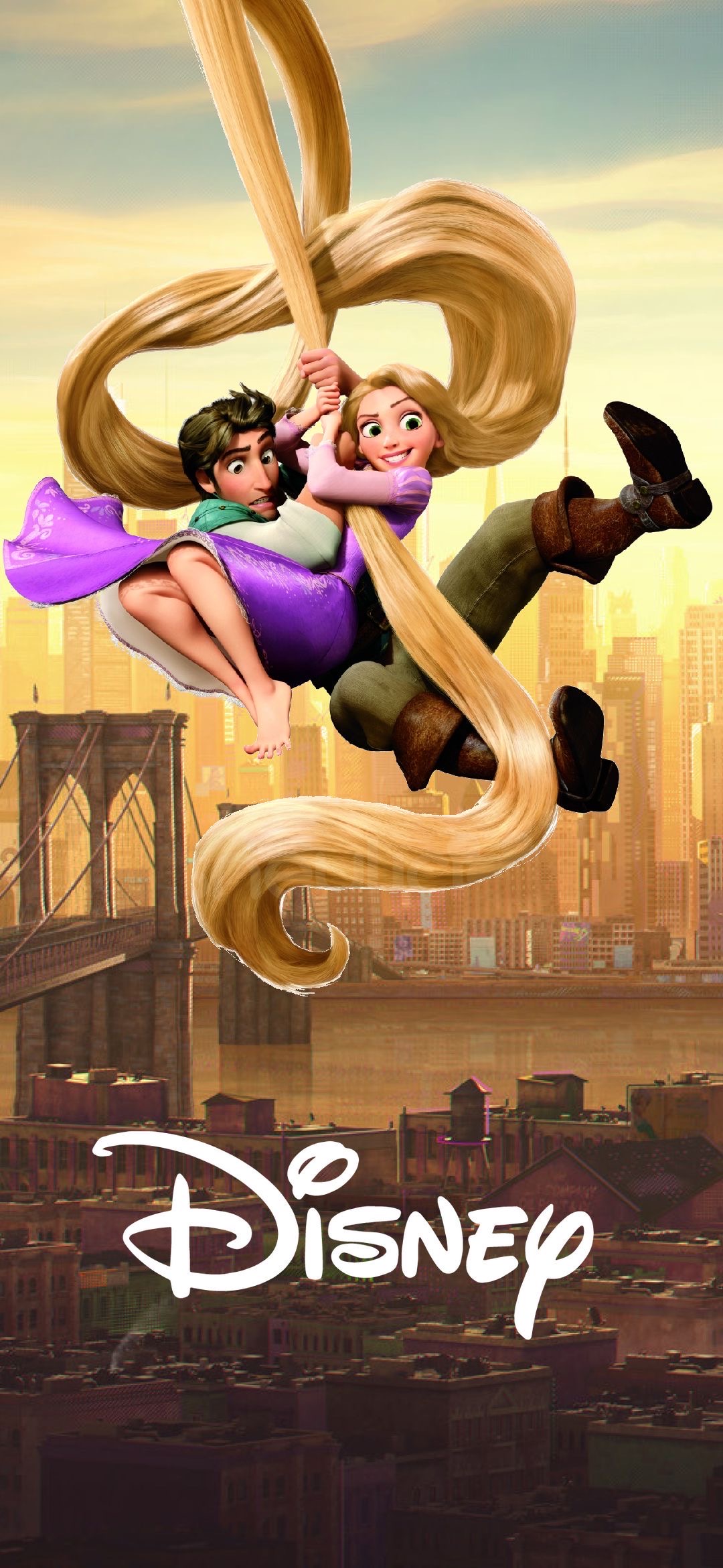 Rapunzel Eugene - iPhone 11 Wallpaper by Vit0Zai on DeviantArt