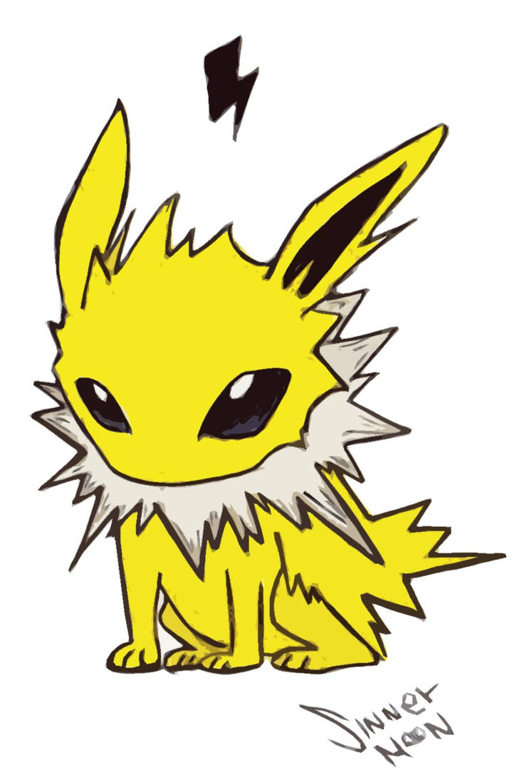 Pokemon Jolteon Chibi By Sinner moon On DeviantArt pokemon-jolteon-chibi-by-sinner-moon-on-deviantart