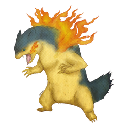 Commission - Typhlosion