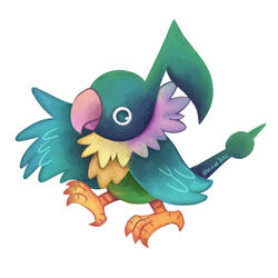 Poke-commission: Chatot