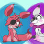 Foxy and Mangle