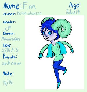 Loreling Adoptable, Name: Finn