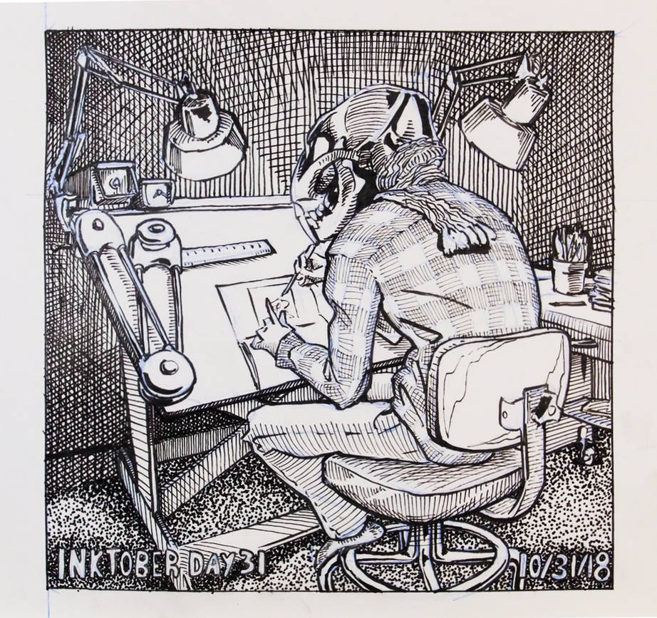 Day 31 INKTOBER COMPLETE! by Clean3d
