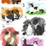 Gift: Glee Project Kitty Sketches