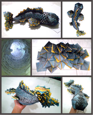 3D Origami Koi Fish