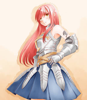 Fairy Tail Coloring: Erza the Seventh