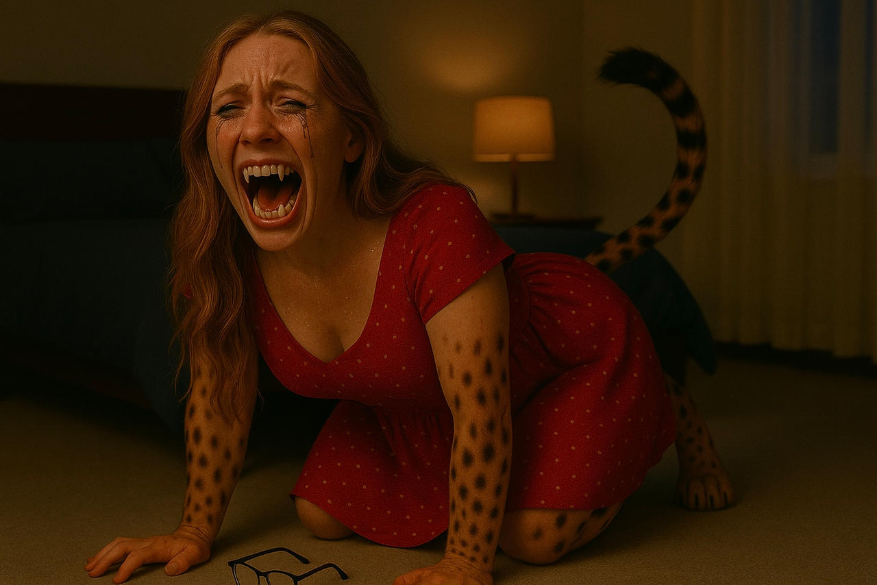 Leopard Traformation Leopard Transformation by FeralFemales on DeviantArt
