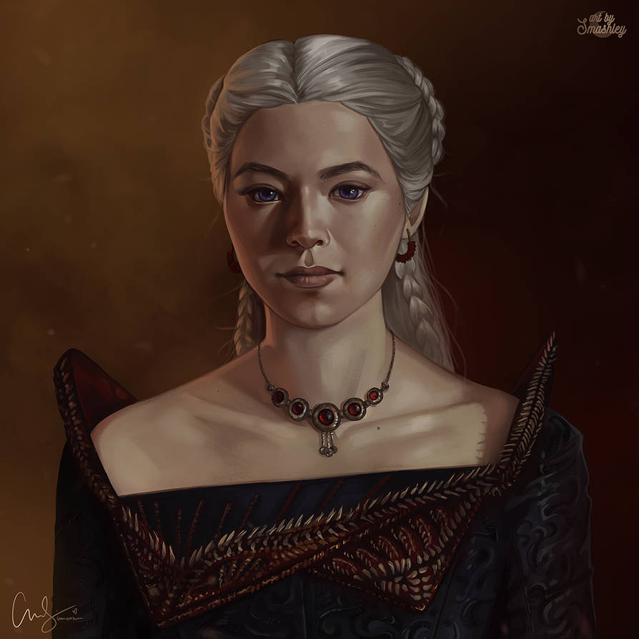 Rhaenyra Targaryen By Artbysmashley On DeviantArt rhaenyra-targaryen-by-artbysmashley-on-deviantart