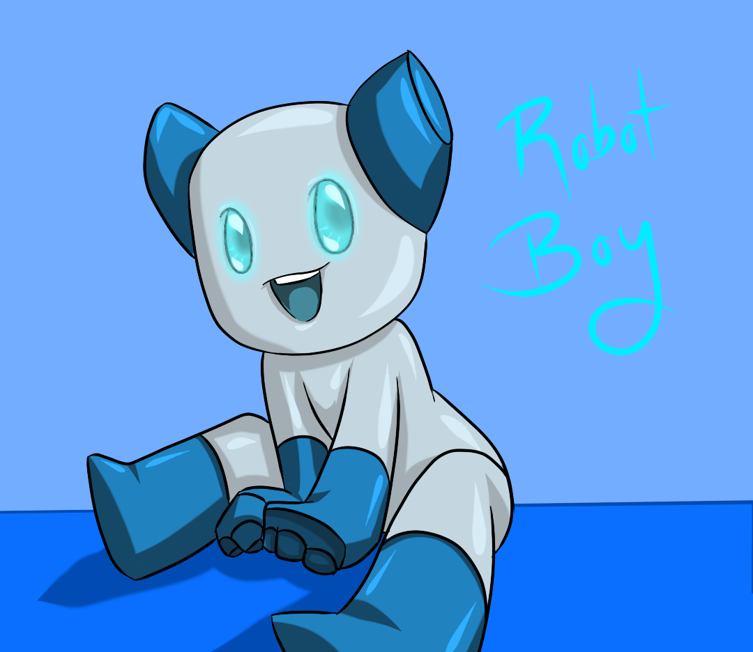 Robot Boy Anime-ish style by BlueVortex525 on DeviantArt