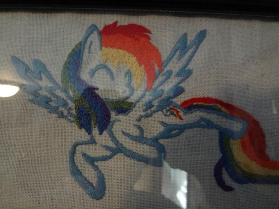 Rainbow Dash Embroidery