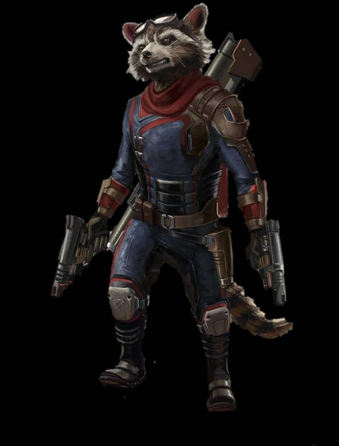 Rocket Raccoon (Png) by JollyMan890 on DeviantArt