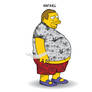 A friend as the comic book guy