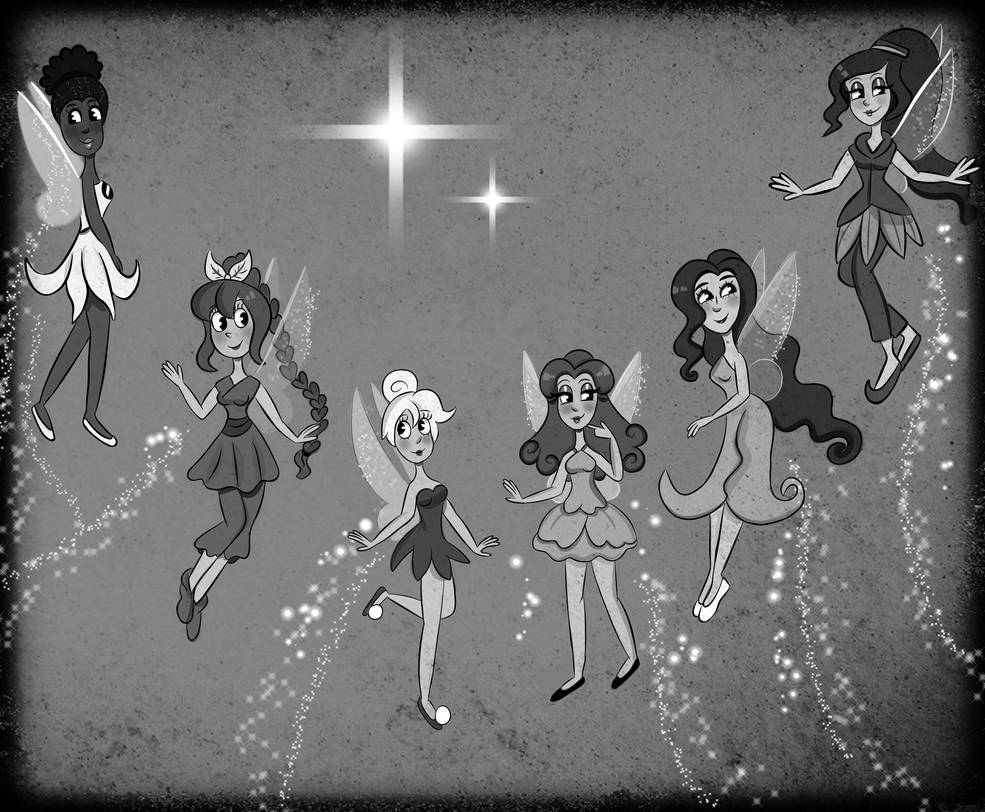 Tinkerbell and friends