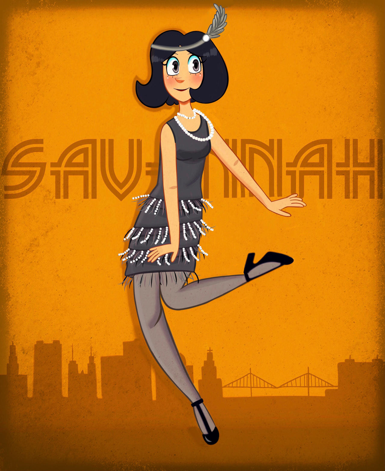 Flapper girl by HornedVeles on DeviantArt