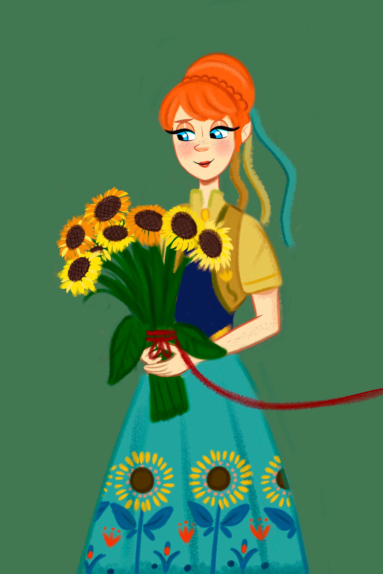 Anna Spring Character Spring Anna by MythDiary on DeviantArt