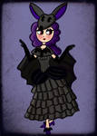 Bat goth costume by HornedVeles