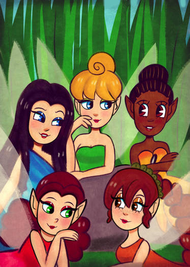 Tinkerbell and friends