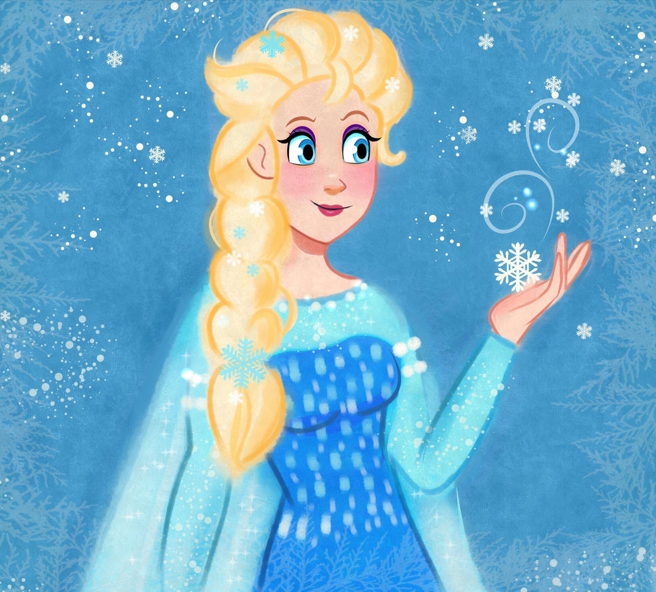 Elsa on ElsaxAnna DeviantArt