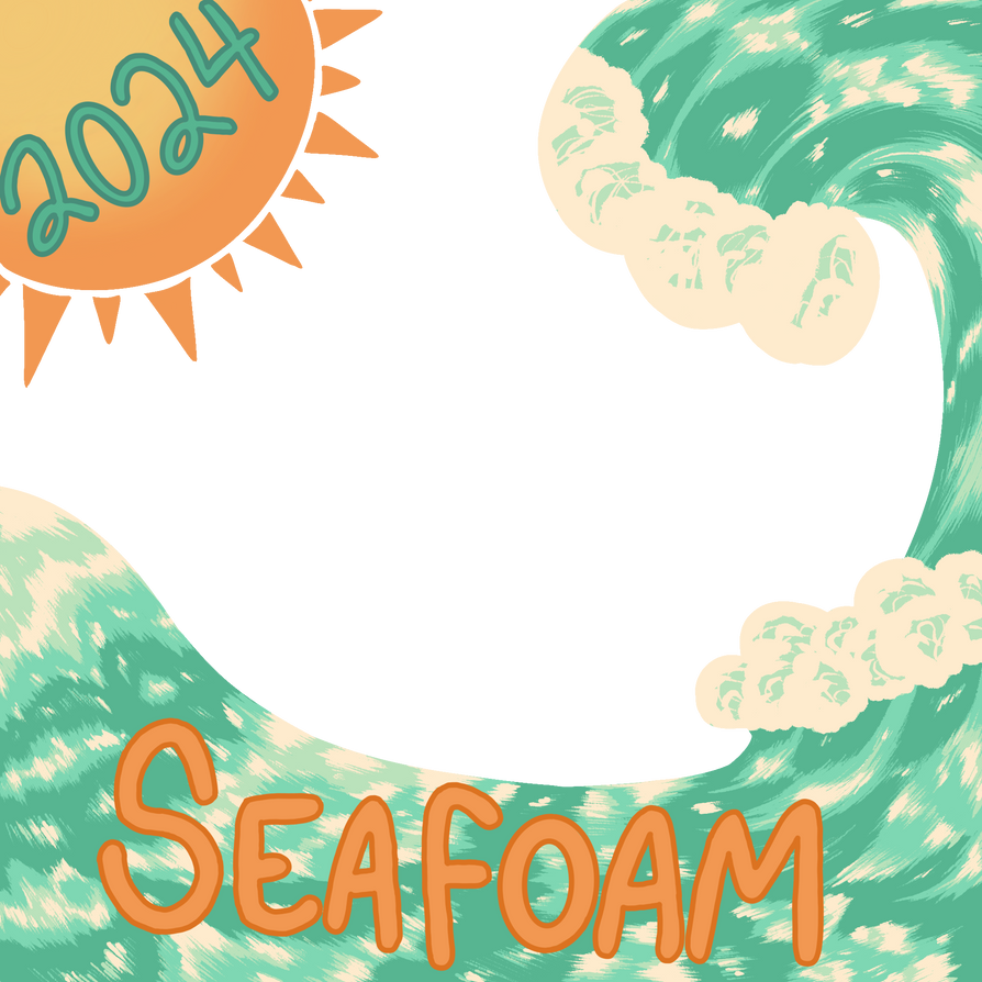 SEAFOAM Artfight 2024 frame by m0onberry on DeviantArt SEAFOAM Artfight 2024 frame by m0onberry on DeviantArt